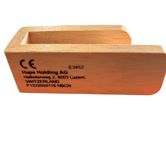 Hape Holding Swiss Made Wood 14Pc Miniature Living Room Furniture Access Orange - Picture 5 of 5